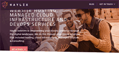 Desktop Screenshot of haylix.com