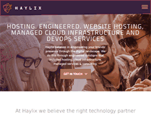 Tablet Screenshot of haylix.com